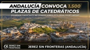 Andalucía convoca 1.500 plazas de catedráticos sin examen: especialidades y plazos de inscripción