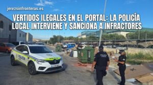 Pillados en El Portal: una retroexcavadora y cartones indebidos provocan nuevas sanciones en Jerez