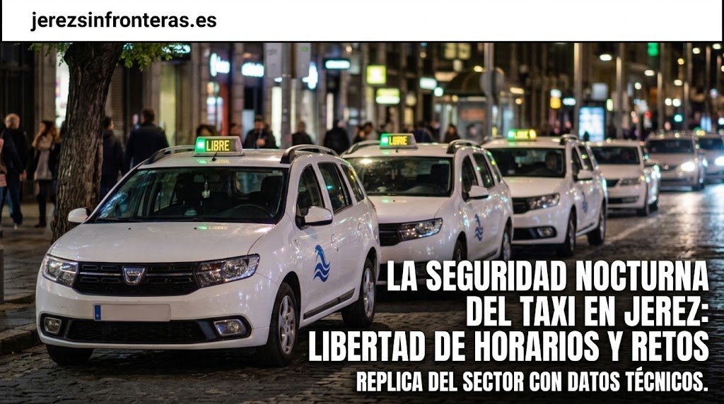 El taxi de Jerez habla tras el debate del centro: sin libranzas desde hace cuatro años y con la seguridad en el foco
