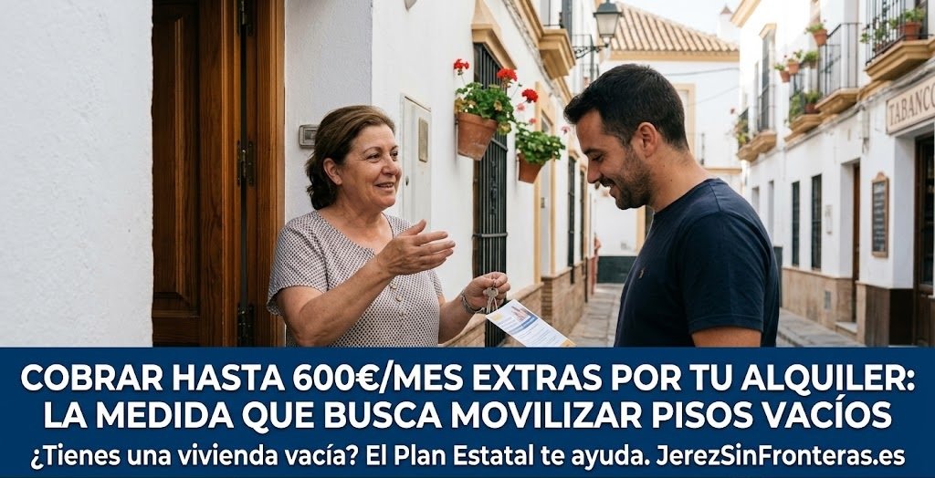 Cobrar hasta 600 euros al mes extra por alquilar tu vivienda: la medida que busca movilizar pisos vacíos