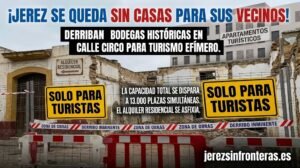 Jerez sacrifica su patrimonio por el turismo: 13.000 plazas asfixian el mercado de alquiler residencial