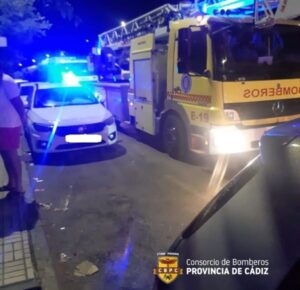 Incendio en vivienda de Jerez