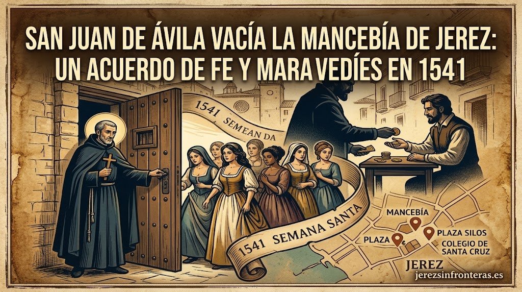 El día que San Juan de Ávila vació la mancebía de Jerez en Semana Santa y provocó un pleito de maravedíes