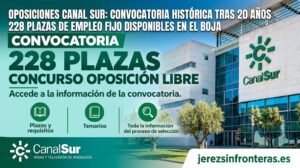 Tras 20 años de espera: Canal Sur convoca 228 plazas públicas de empleo fijo