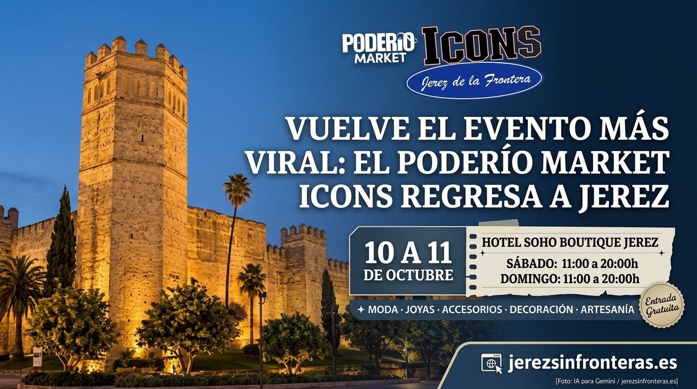 El pop-up más viral de España regresa a Jerez: fechas y detalles de Poderío Market Icons