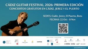 Guía completa de conciertos gratuitos del Cádiz Guitar Festival 2026 en la provincia
