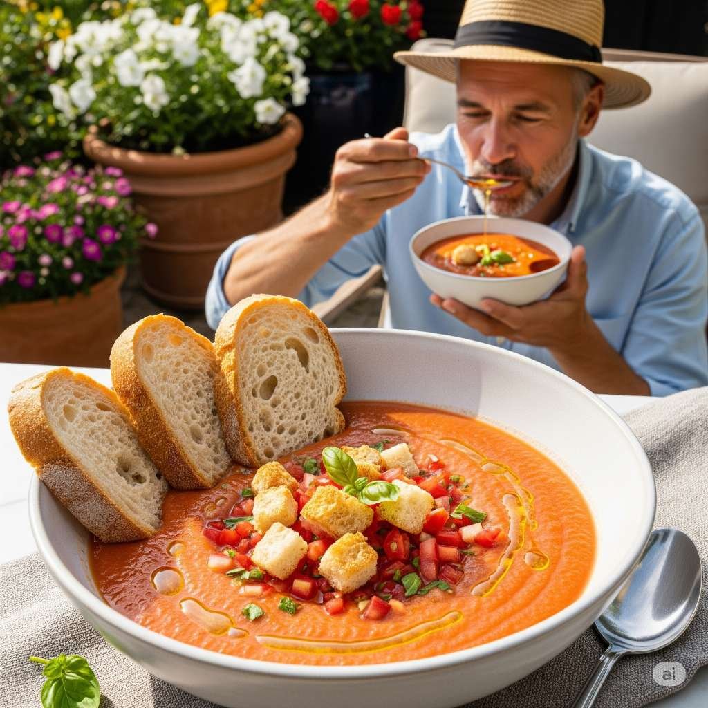 Gazpacho: El rey del verano, ¡hecho en casa!