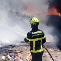 Incendio Polígono Industrial de El Portal