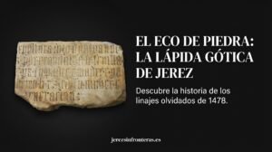 El eco de piedra de las élites: así es la fascinante lápida gótica del Museo Arqueológico de Jerez
