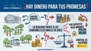 El abismo entre las promesas electorales de los candidatos y la asfixia financiera del Ayuntamiento de Jerez
