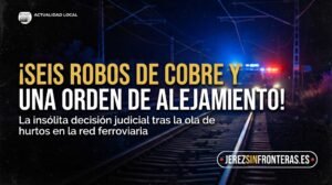 Seis robos de cobre después, la justicia opta por una surrealista orden de alejamiento en las vías de ADIF