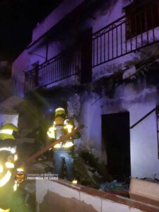 Incendio vivienda Sanlúcar