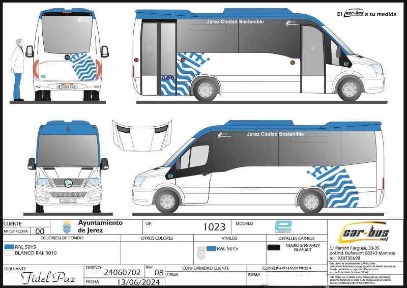 Jerez renueva su flota de autobuses: adiós a las esperas infinitas