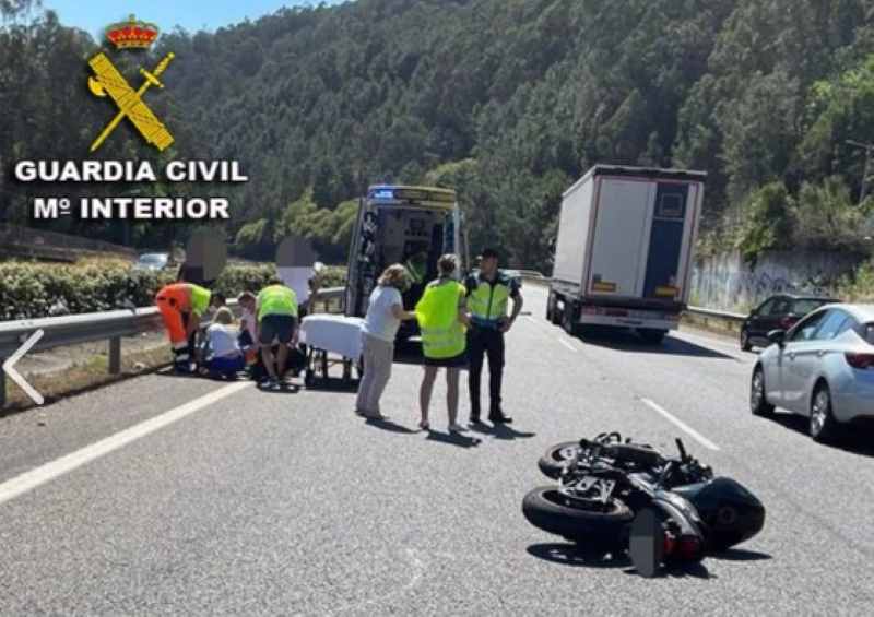 Muere un motorista en trágico accidente en la A-7