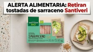 Retiran del mercado tostadas de trigo sarraceno Santiveri «sin gluten» tras detectarse el alérgeno