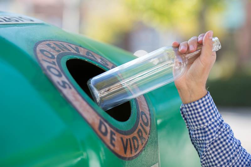 reciclaje de vidrio Jerez