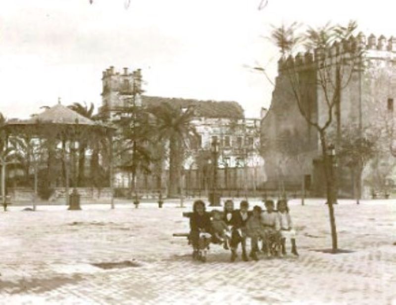 El Alcázar de Jerez guarda un secreto: un mapa histórico de las murallas de la ciudad