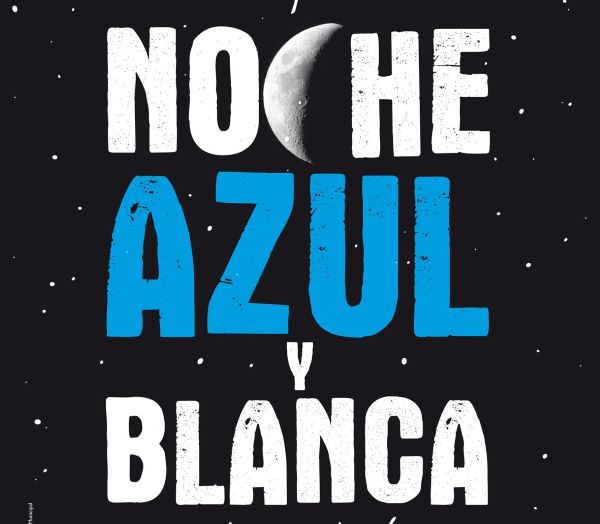 Noche Azul y Blanca