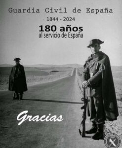 La Guardia Civil celebra 180 años