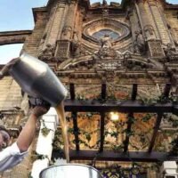 La pisa de la uva
