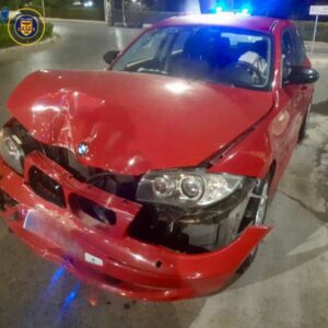 Aparatoso accidente