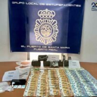 estupefacientes en zona infantil