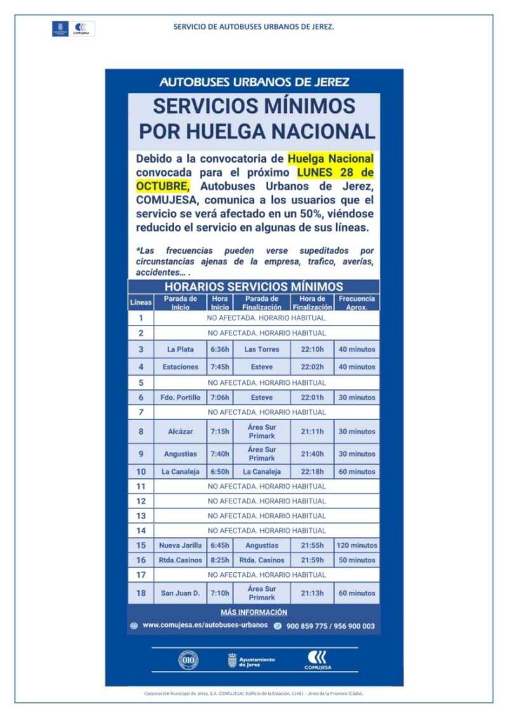 huelga de transporte