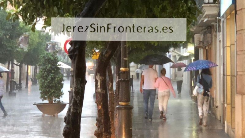 Jerez de la Frontera se prepara para un miércoles lluvioso