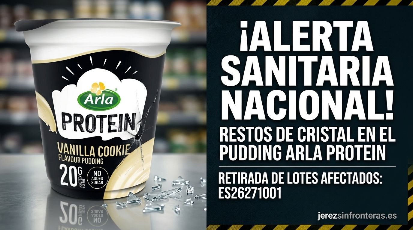 Alerta sanitaria nacional por la presencia de restos de cristal en un popular producto lácteo en los supermercados españoles