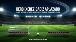Aplazado el esperado derbi copero entre el Xerez CD y el Cádiz CF tras la tragedia ferroviaria en Toledo