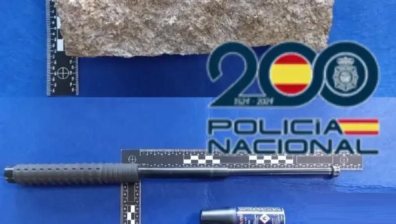 Detenidos 3 jóvenes tras golpear salvajemente a un menor con una defensa extensible e incitar a un perro a atacarle