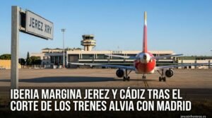 Indignación en Cádiz: Iberia margina a Jerez tras la interrupción de los trenes Alvia y refuerza Sevilla y Málaga