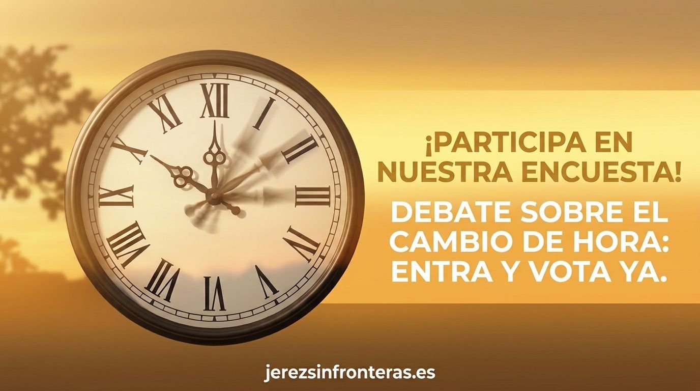 ¿Beneficio o atraso histórico? La comunidad de Jerez en WhatsApp abre un firme debate sobre el cambio de hora