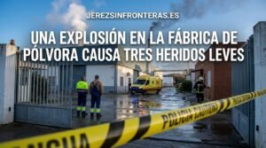 Tres heridos tras una violenta explosión en una fábrica de pólvora que reabre el debate sobre la seguridad