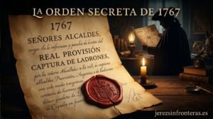 El documento histórico de 1767 que detalla el plan de la Corona para cercar a los ladrones en Jerez
