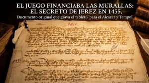 El día que Jerez financió reparaciones medievales gravando el juego del tablero en 1455