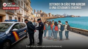 Prisión provisional para un joven de 27 años acusado de agredir a una estudiante Erasmus en Cádiz