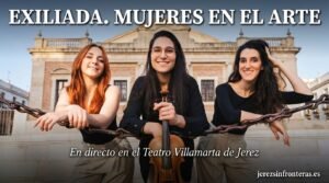 Saudade Música representa la obra «Exiliada. Mujeres en el arte» en Jerez para devolver la voz a las creadoras silenciadas