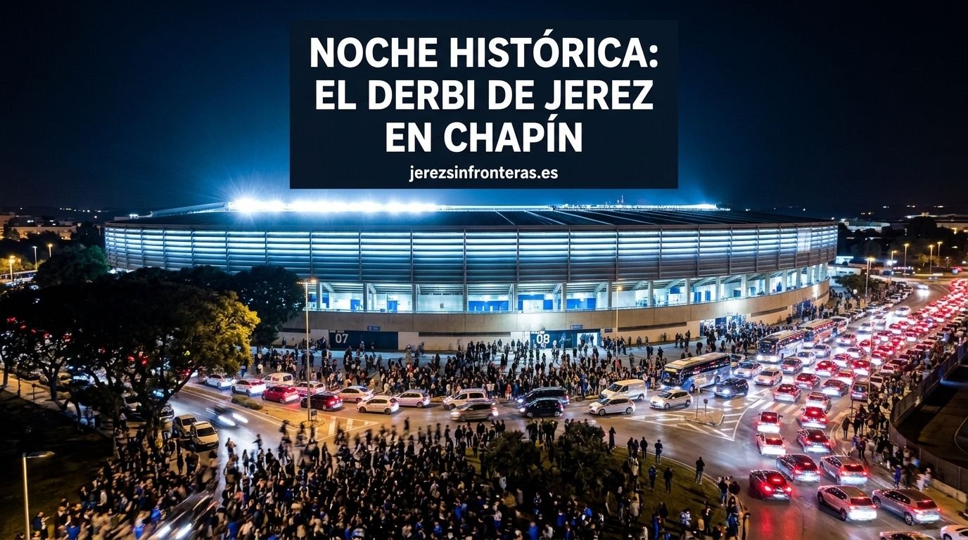 Jerez prepara un amplio despliegue de tráfico y cortes de calle por el derbi copero en Chapín