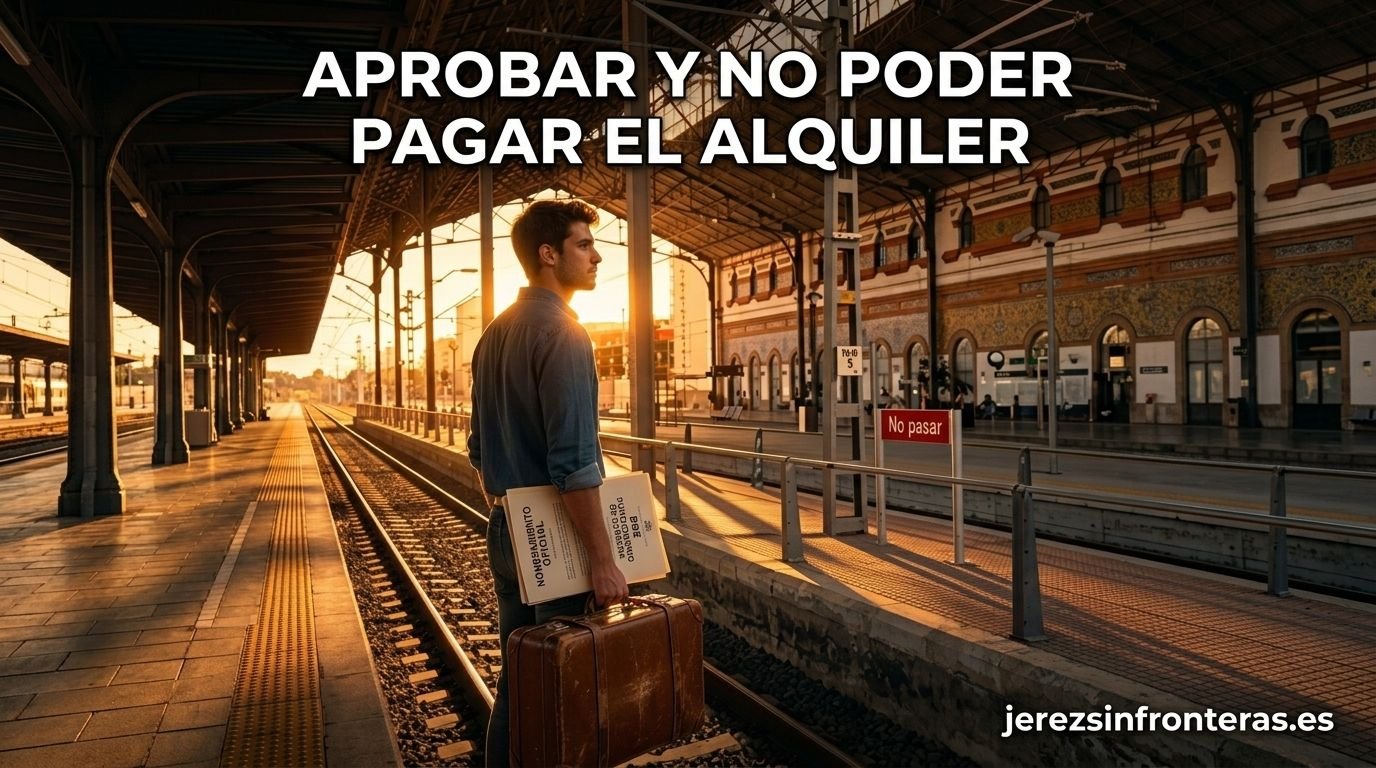 Esta semana me he enterado de que mi sobrina ha aprobado su oposición, pero la crisis de la vivienda puede obligarla a renunciar