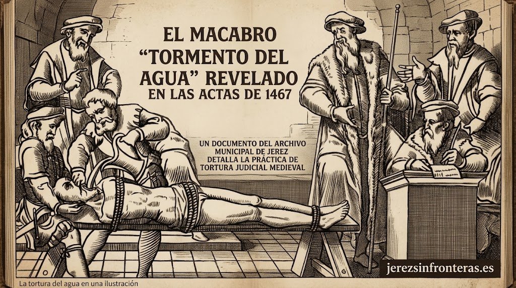 Un acta de 1467 conservada en el Archivo Municipal detalla cómo se torturaba en el Jerez medieval