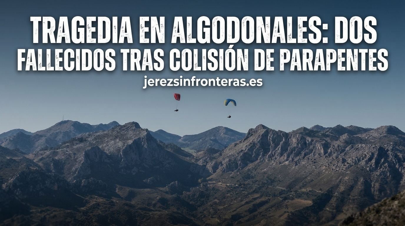 Tragedia aérea en Algodonales: mueren dos personas tras colisionar sus parapentes en la ladera sur