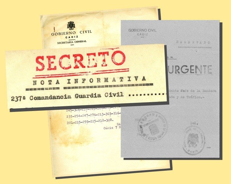 visita secreta de Franco a Cádiz