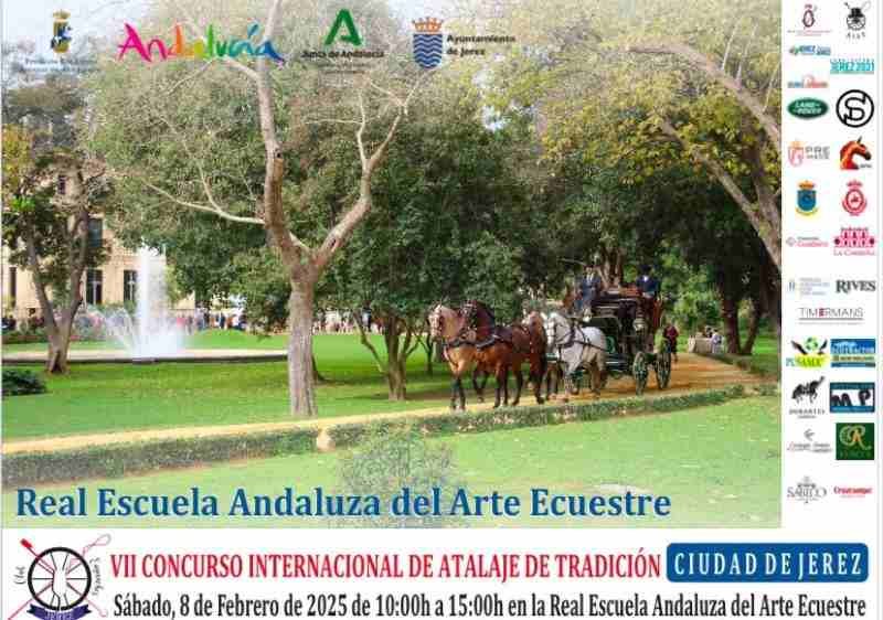 ¡Espectáculo ecuestre! Jerez acoge el Concurso de Atalaje