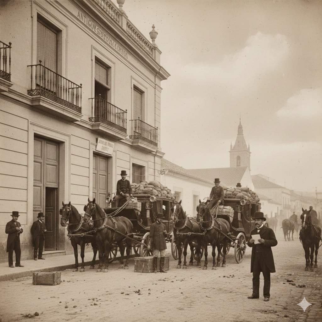 El servicio de correos en Jerez y Andalucía en el siglo XIX: Oro y Vapor