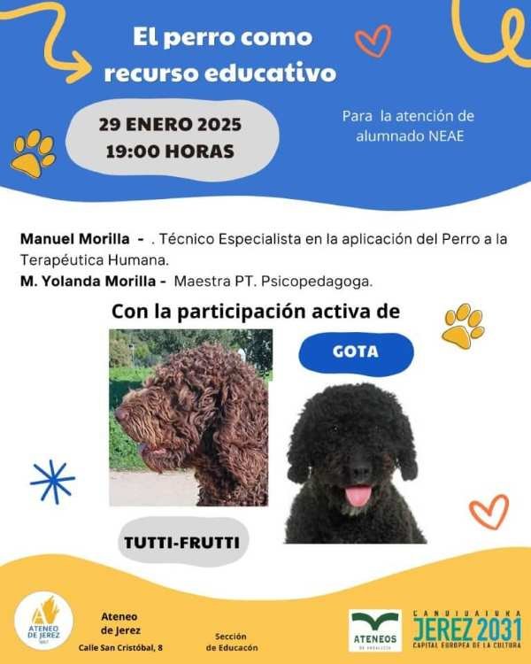 Convierte a tu perro en tu aliado educativo: aprende cómo en Jerez