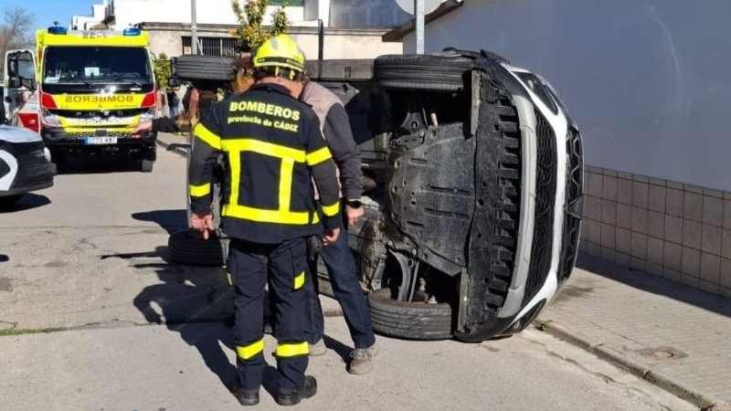 Salvada por ángeles de rojo: Bomberos actúan en Villamartín