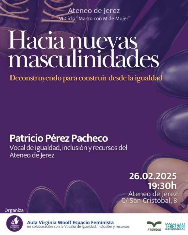 Debate sobre nuevas masculinidades en el Ateneo de Jerez