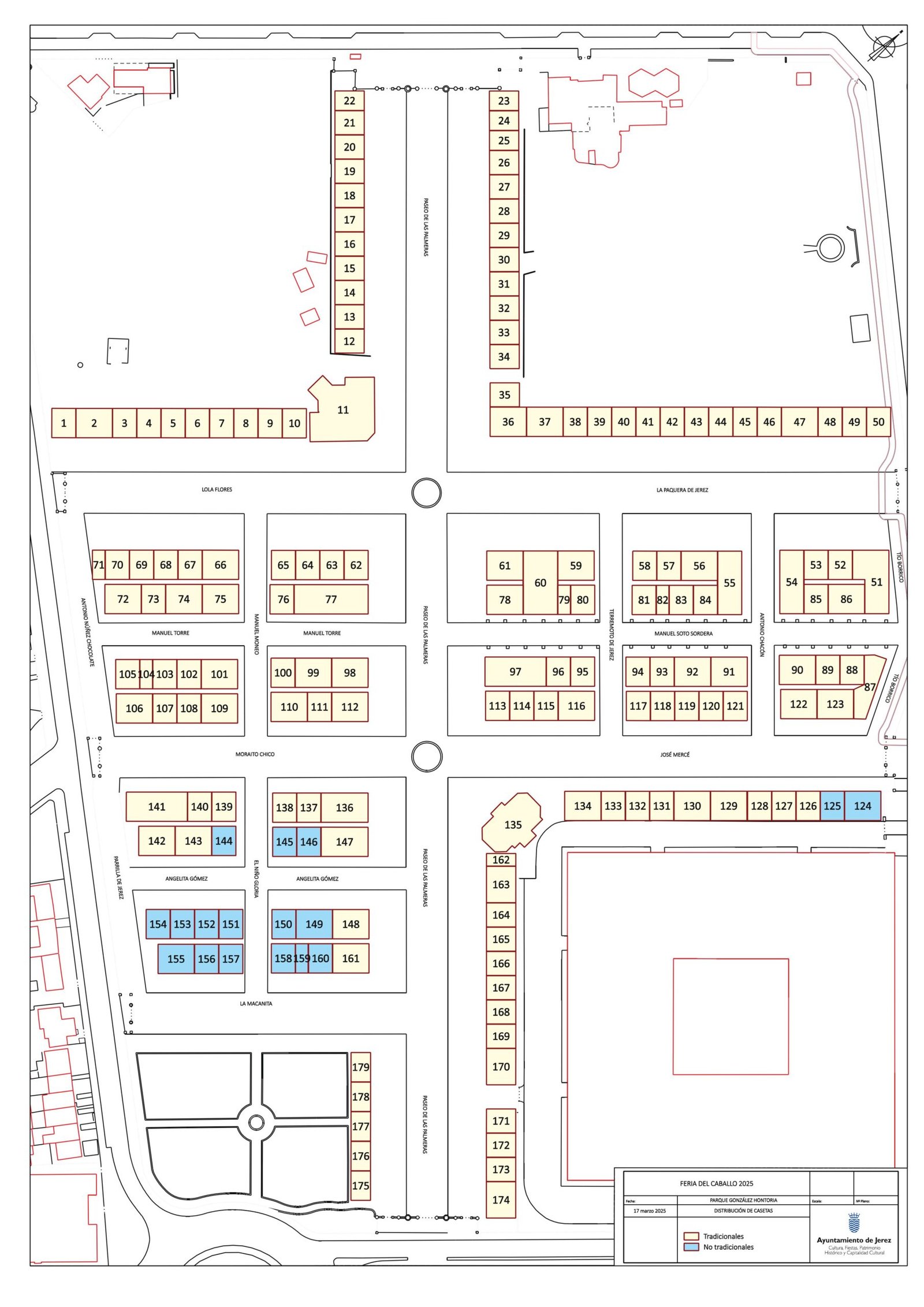 plano Feria del Caballo 2025