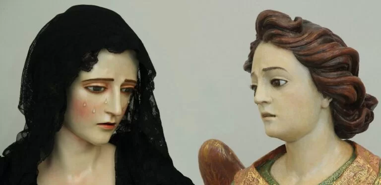 Restauración del Ángel Confortador en Jerez